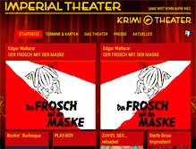 Tablet Screenshot of imperial-theater.de